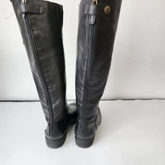 Sam Edelman Penny Leather Riding Boots - Picture 4 of 8